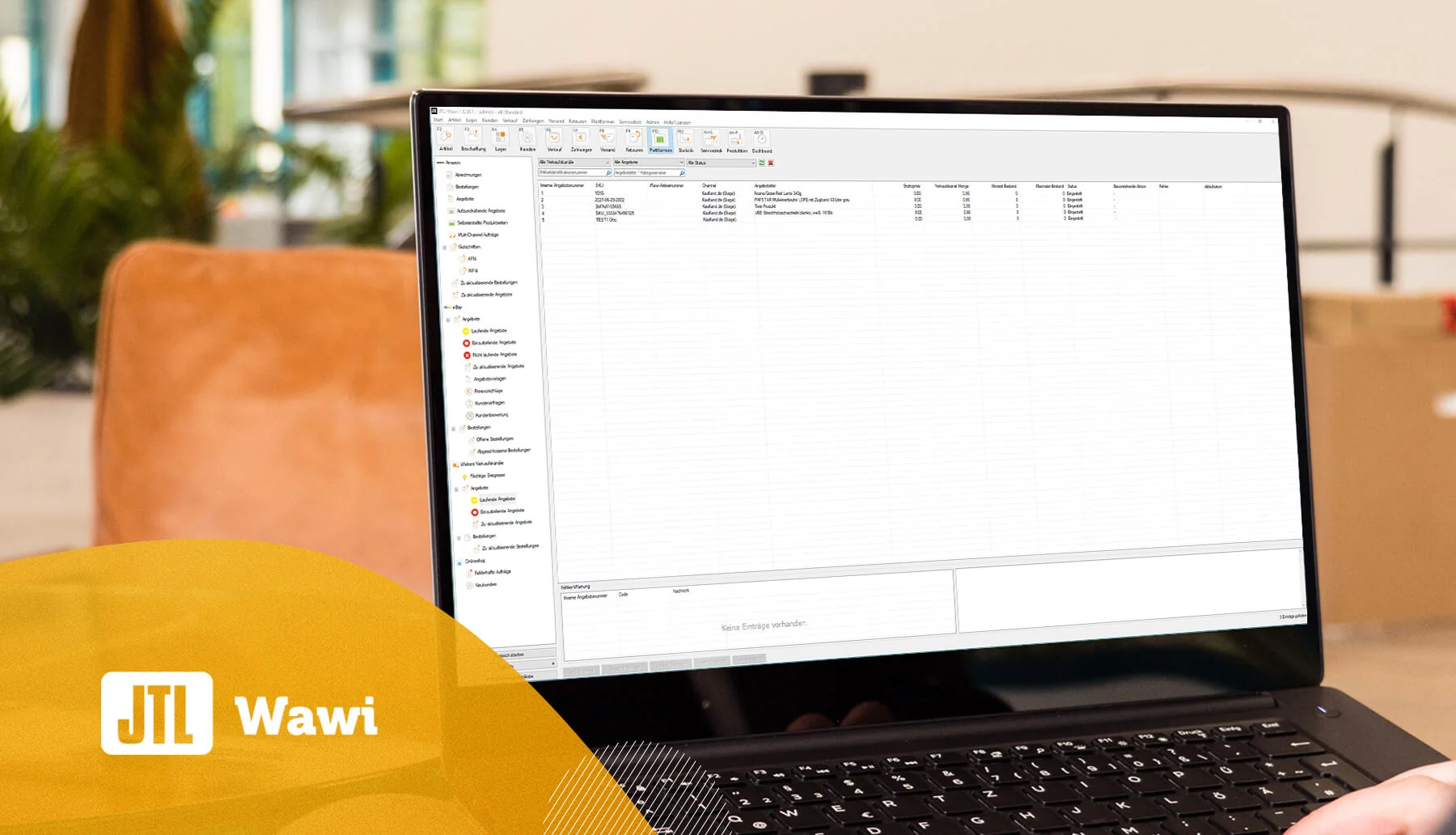 Analyse einer JTL-Wawi und JTL-Shop Systemumgebung
