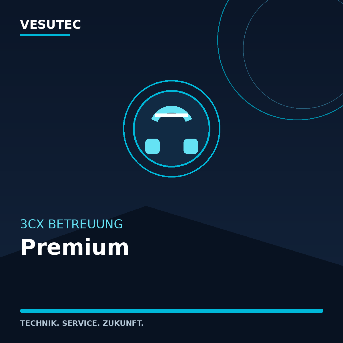3CX Betreuung Premium – VESUTEC Dienstleistung