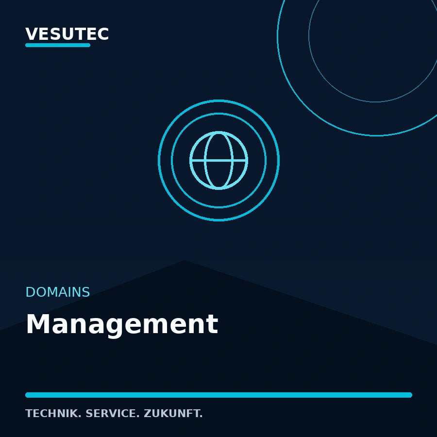 Domain Management – VESUTEC Domain Service
