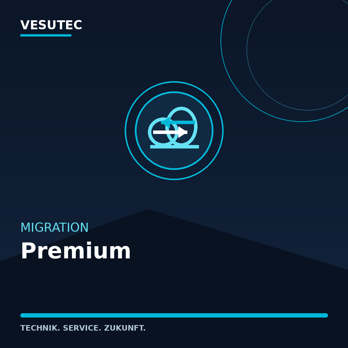 Migration Premium – VESUTEC Dienstleistung
