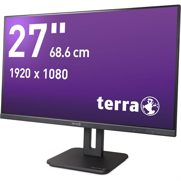 TERRA LCD LED 2748W PV V4 GREENLINE PLUS 27 Zoll IPS Full HD Monitor mit 144 Hz, USB-C und Pivotfunktion