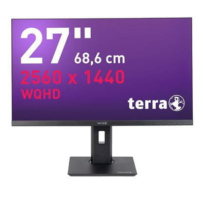 TERRA LCD/LED 2775W PV V3 GREENLINE PLUS – 27 Zoll WQHD IPS Business Monitor | USB-C 65W | RJ45 | Daisy Chain | USB-Hub